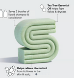 Tea Tree + Mint Clarifying Shampoo Bar